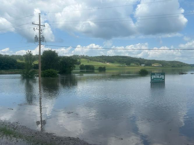 Smithland flooding entrance