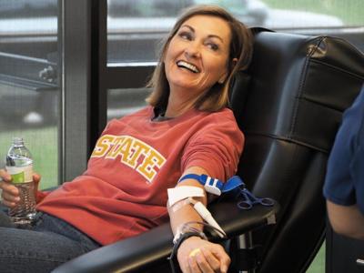 Gov. Kim Reynolds calls for Iowans to donate blood amid national shortage
