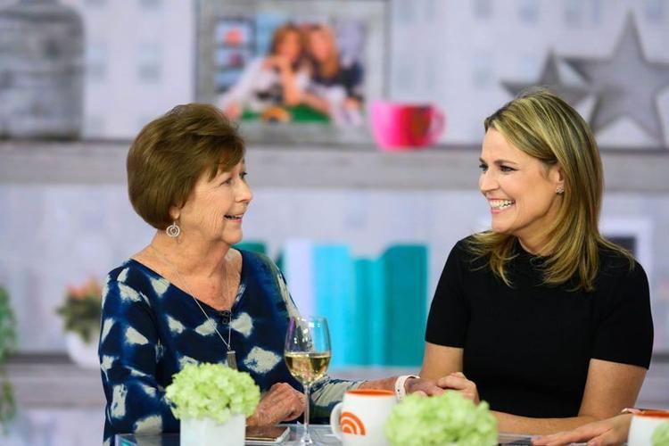 Nancy Guthrie and Savannah Guthrie on "Today."