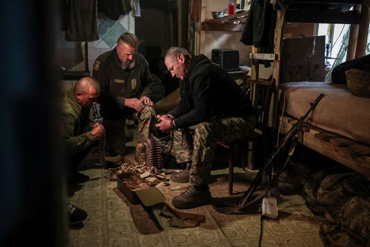 UKRAINE-CRISIS/FOXHOLE