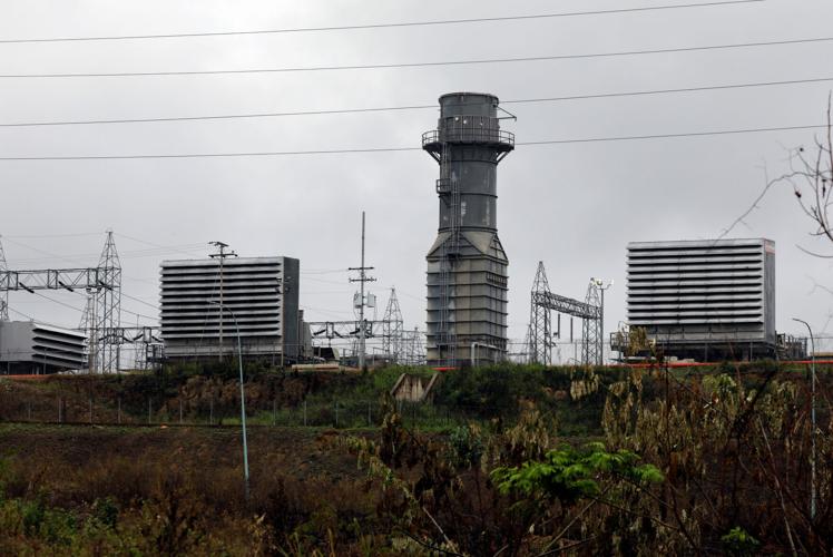 La Raisa thermoelectric plant is seen in Caujarito