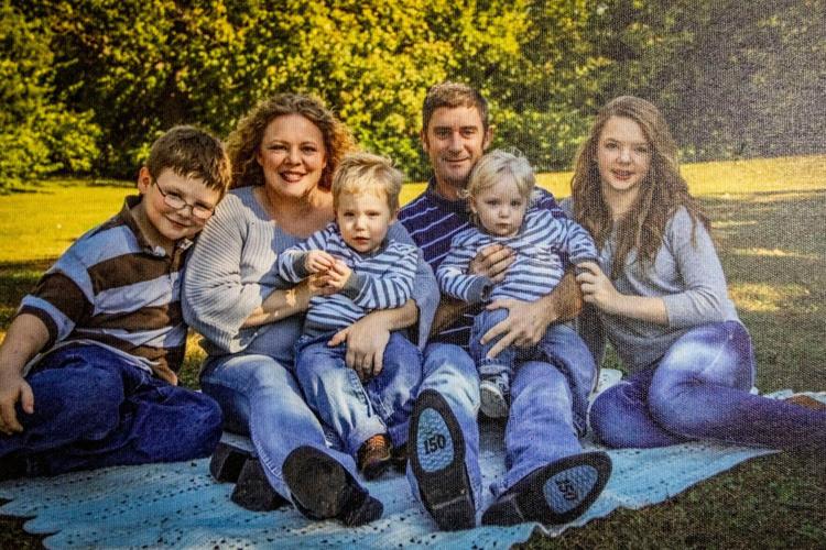 Sarah and David Schultz family photo