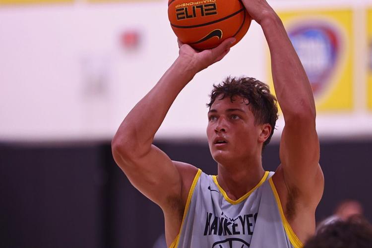 Iowa MBBall Summer Practice 16
