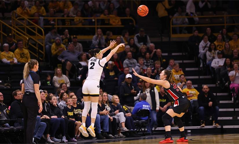 Iowa WBBall vs. NIU 3