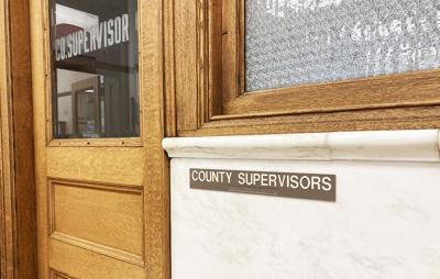 DBR county supervisors room signage