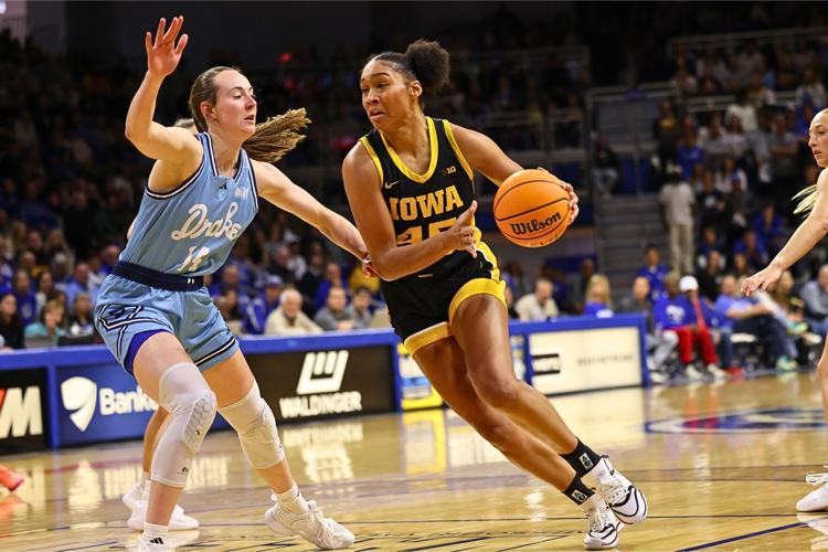 Iowa WBBall vs. Drake 6