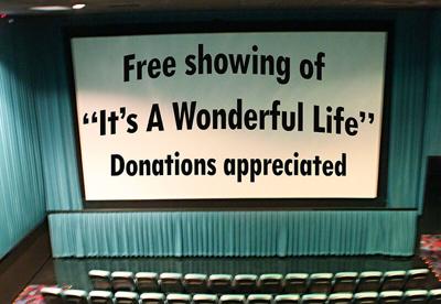 Movie screen graphic