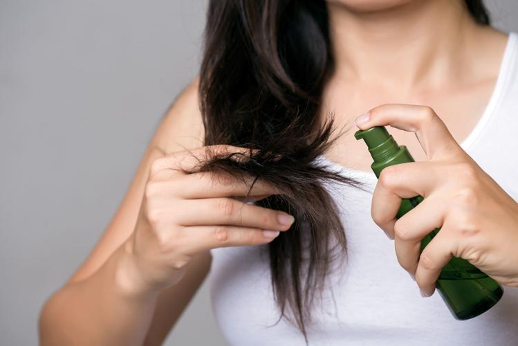 Olive oil for hair