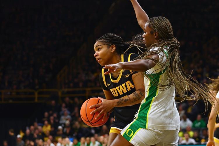 Iowa WBBall vs. Oregon 4