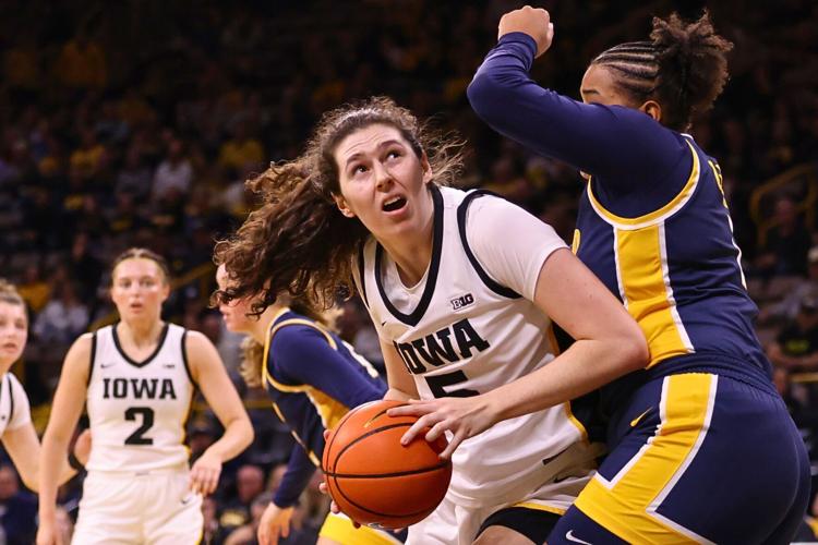 Iowa WBBall vs. Toledo 2
