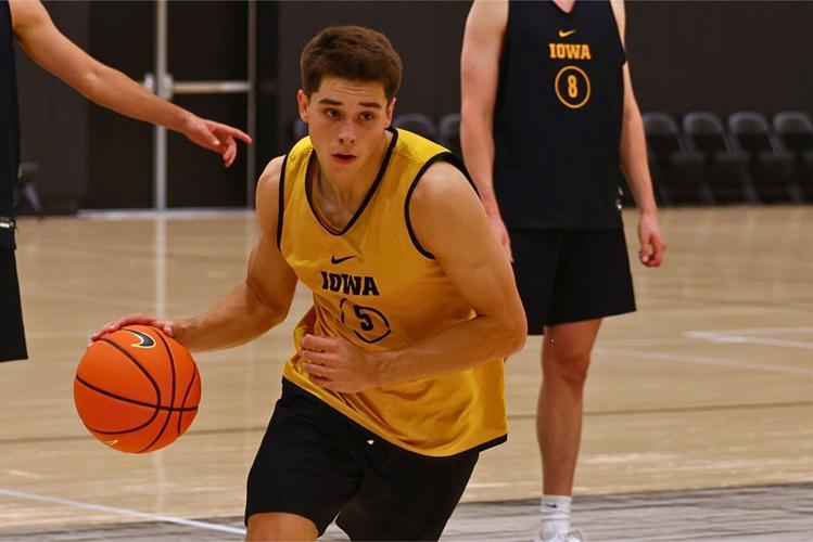 Iowa MBBall Practice 19