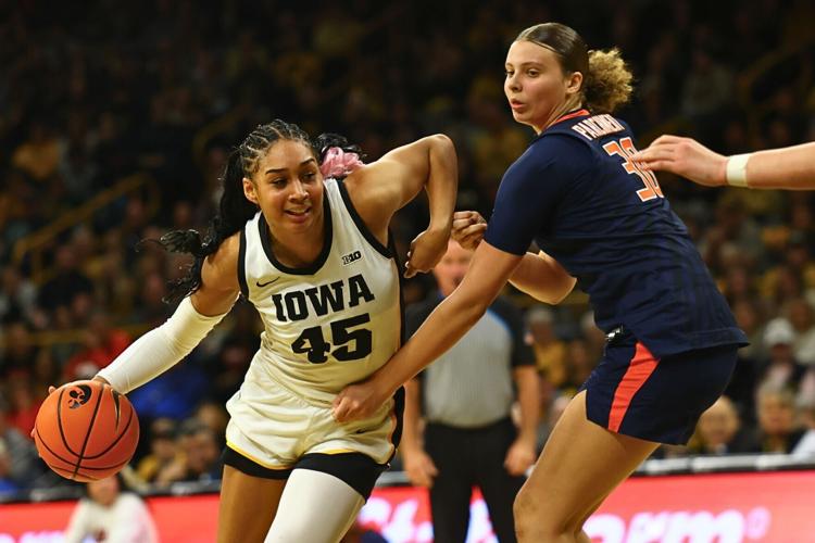 Iowa WBBall vs. Illinois 7