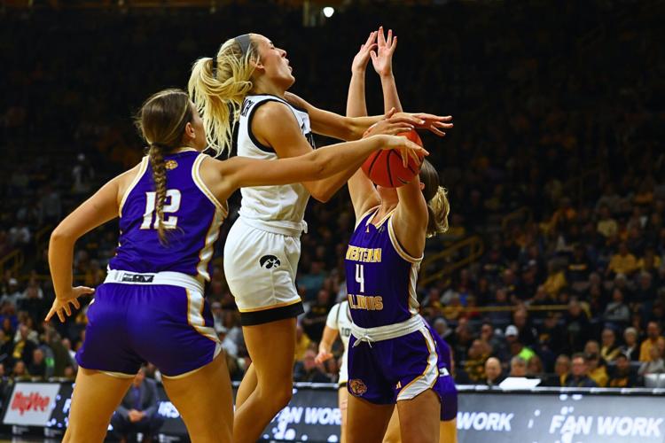 Iowa WBBall vs. WIU 1