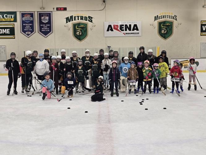 Siouxland Girls' Hockey Practice 2