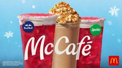 From the Cookie Butter Frappé to the Frosted Cranberry Splash with Sprite, McDonald's is dropping a festive new line of drinks to usher in the holiday season.
