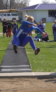 Boyer Valley girls pace area teams at final BVC track meet 