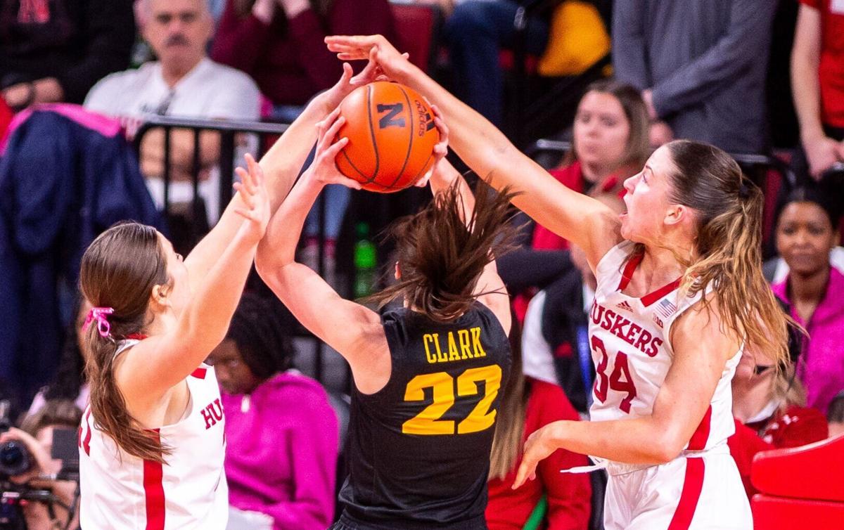 Iowa vs. Nebraska women's basketball, 2.18