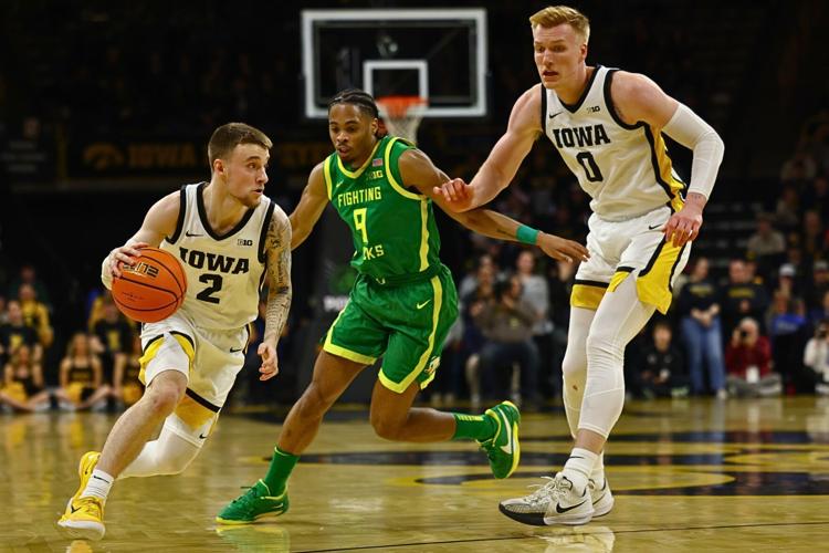 Iowa MBBall vs. Oregon 7