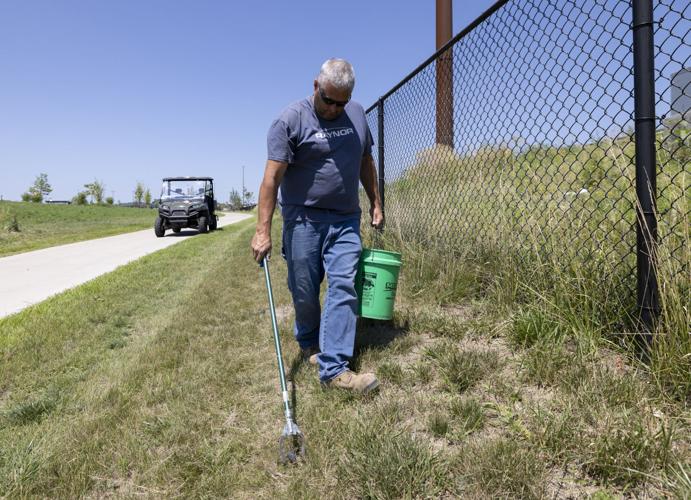 Chris Larsen Park prepares for RAGBRAI