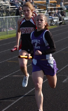 Boyer Valley girls pace area teams at final BVC track meet 