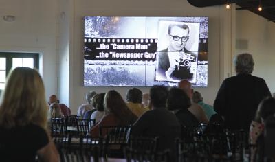 Photo of Bruce A. Binning video show