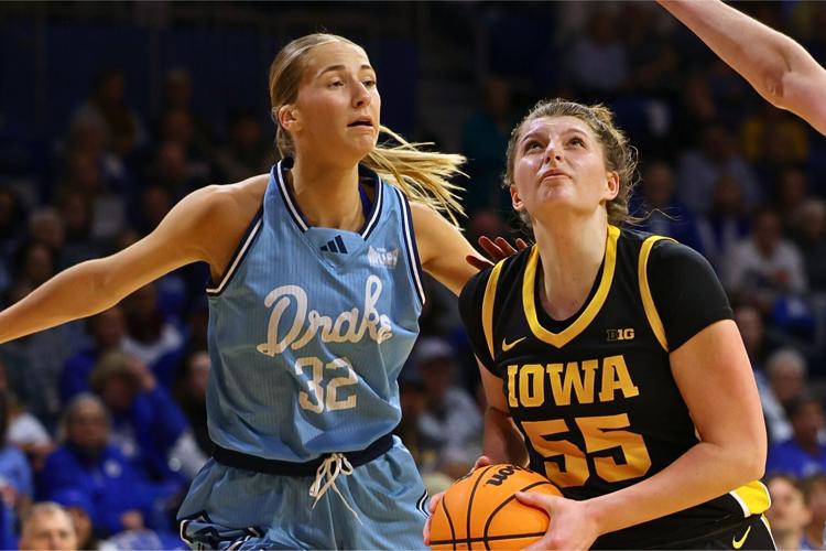 Iowa WBBall vs. Drake 18