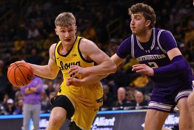 Iowa MBBall vs. Northwestern 7
