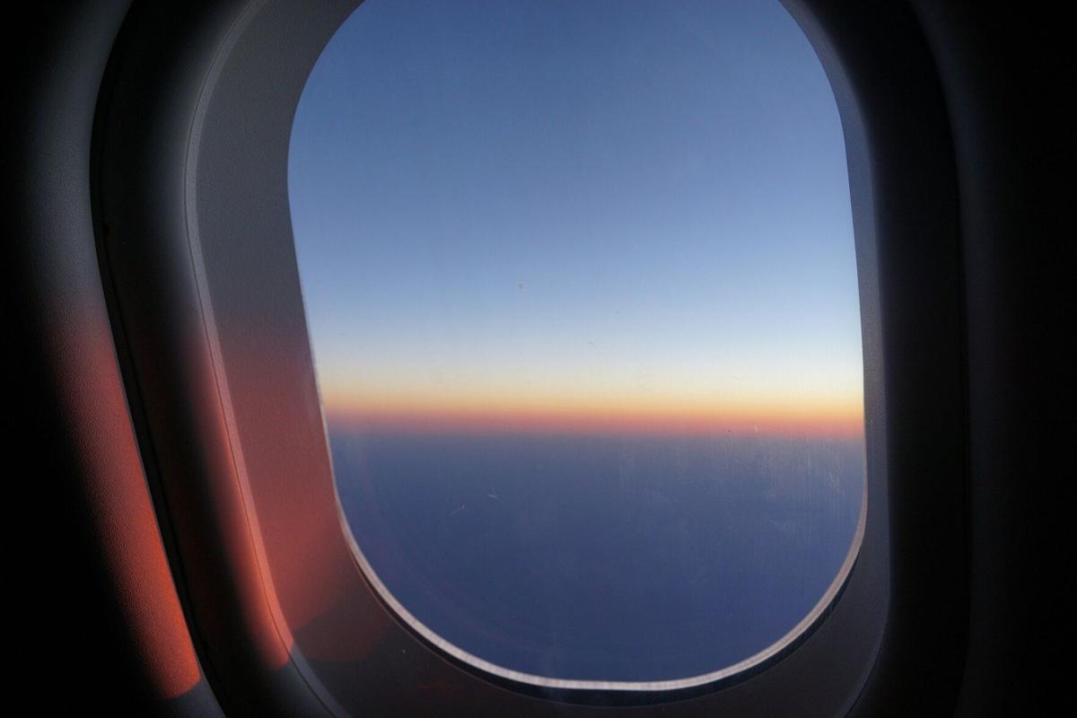 Airplane window