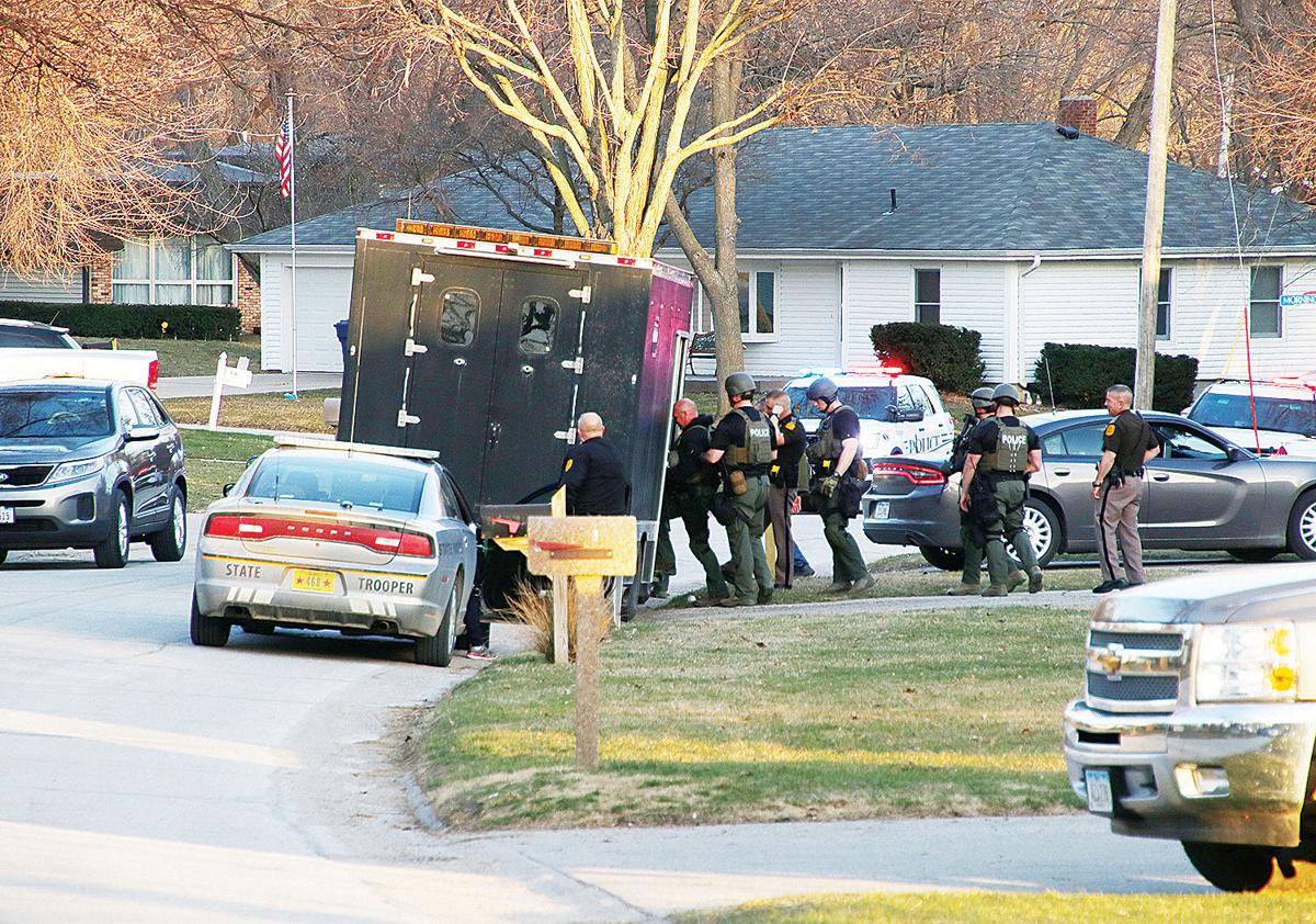Three agencies involved in search and arrest at Denison residence