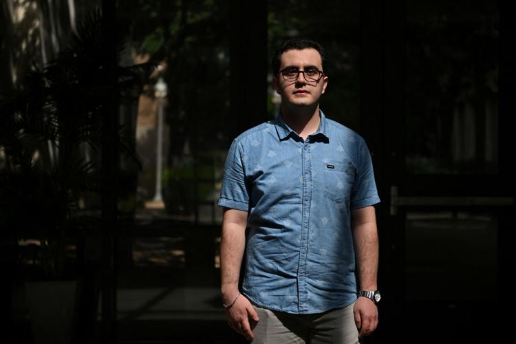 Sinan Can Demir poses for a portrait in Austin