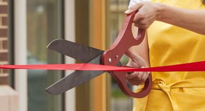 ribbon cutting graphic