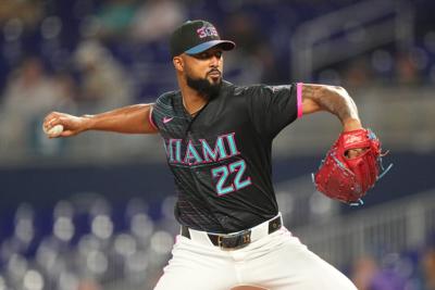 Sandy Alcantara won the NL Cy Young in 2022.