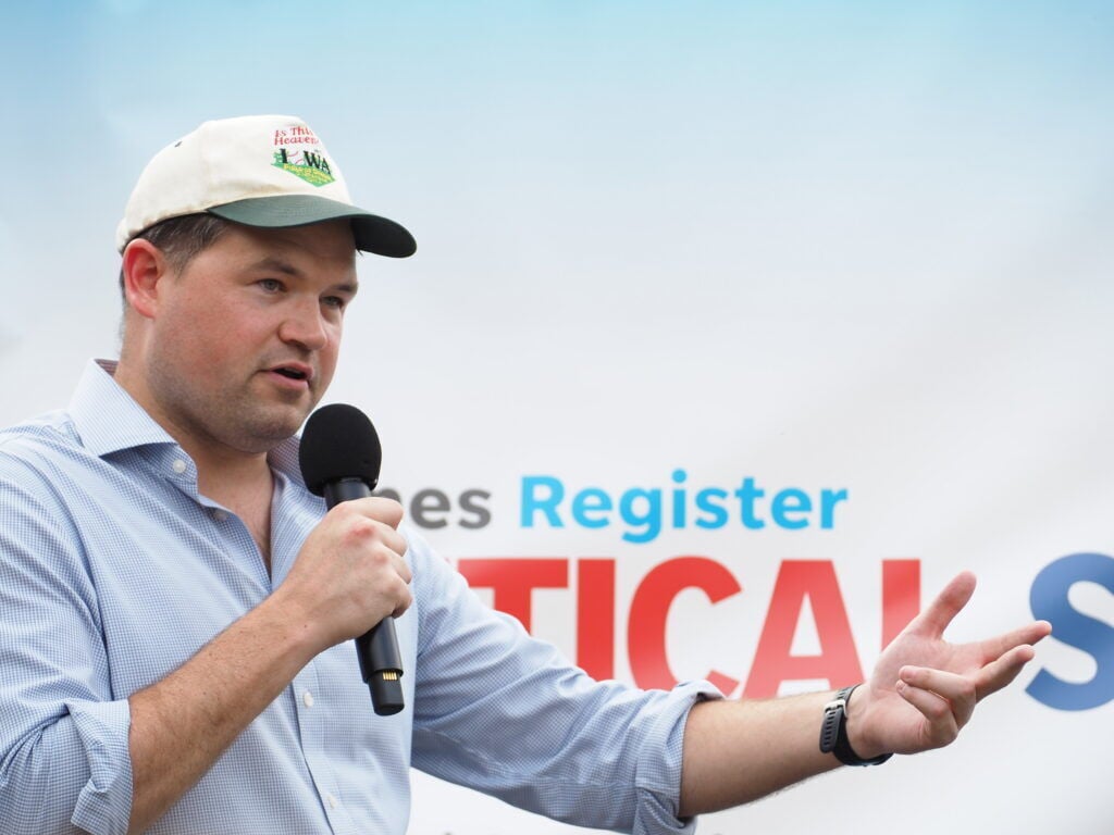 Secretary of state candidate Ryan Peterman calls for election changes