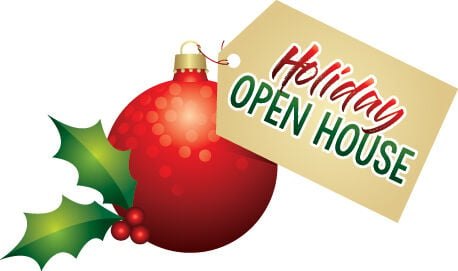 Holiday Open House is Sunday