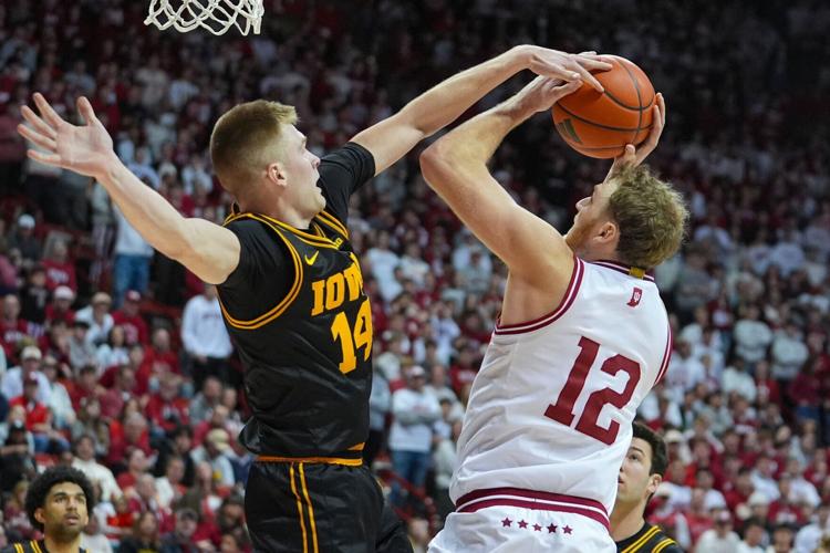 Iowa Indiana Basketball