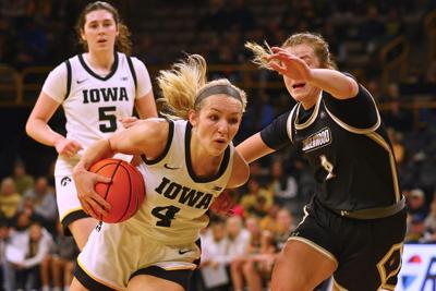 Iowa WBBall vs. Lindenwood 3