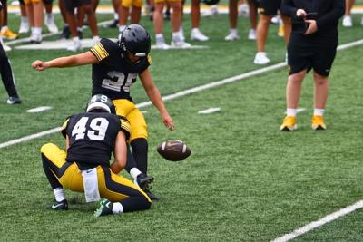 Iowa FBall Kids' Day 14