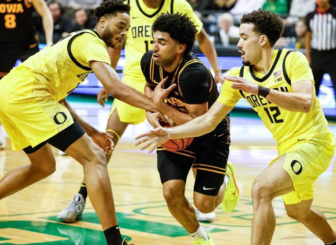 Iowa Oregon Basketball