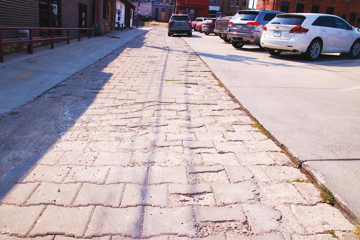 Pavers to be replaced