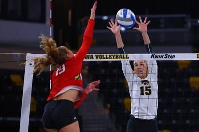 Iowa VBall vs. Maryland 4