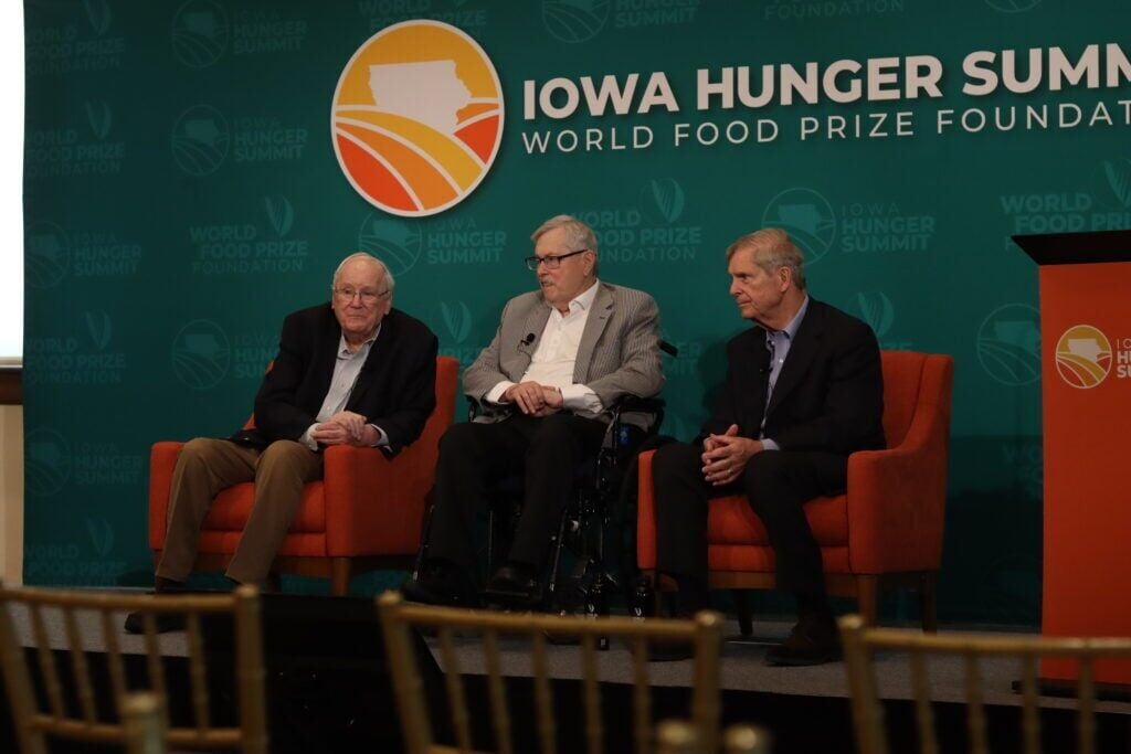 Past and present World Food Prize leaders say solving hunger brings people together