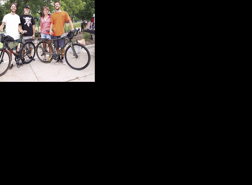 Ringgenberg twins stop in Denison on way from Seattle to Washington, D.C.