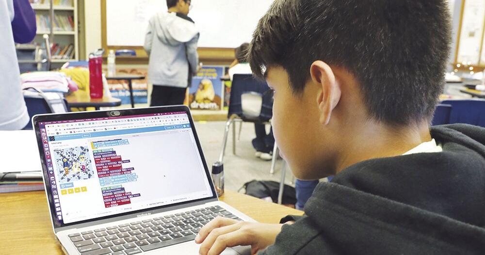 Hour of Code: TK through fifth grade students learn how to code computers | News Hour of Code: TK through fifth grade students learn how to code computers | News