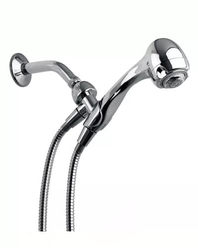 Niagara Conservation hand-held shower head.