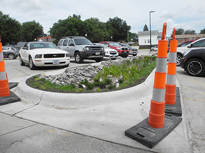 14th Street parking lot