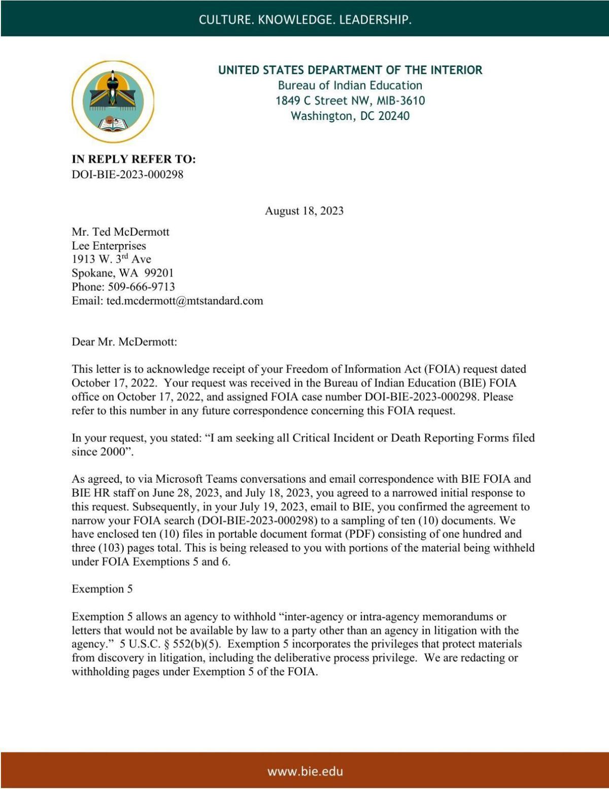BIE-2023-000298 McDermott First Interim Response Letter.pdf