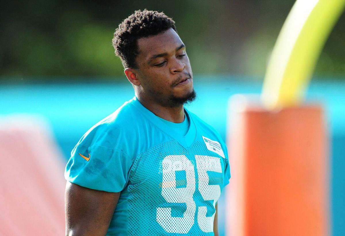 Miami Dolphins defensive end Dion Jordan, the third overall pick in the 2013 draft, had just three career sacks.