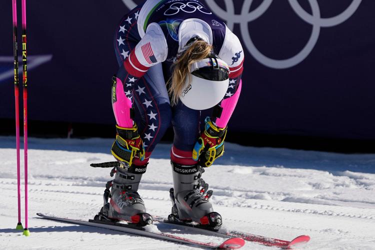 Olympics Vonn's Crash Binding Safety