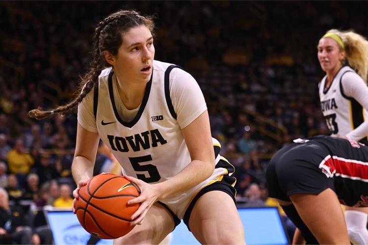 Iowa WBBall vs. NIU 6
