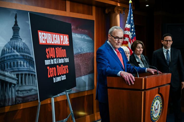 Minority Leader Schumer holds press conference